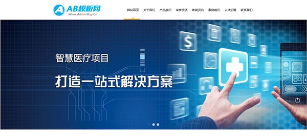 建筑智能化軟件研發(fā)系統(tǒng)類網(wǎng)站模板